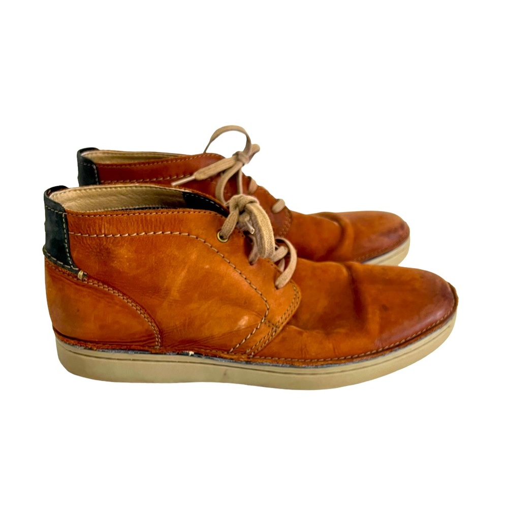 Clarks Collection Soft Cushion mid booties men’s size 12M brown